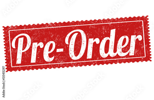 Pre-order  sign or stamp