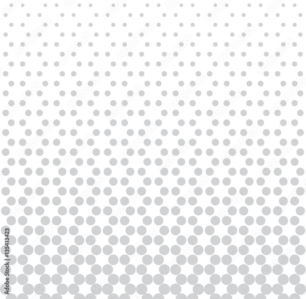 Abstract geometric subtle deco art print halftone dots pattern