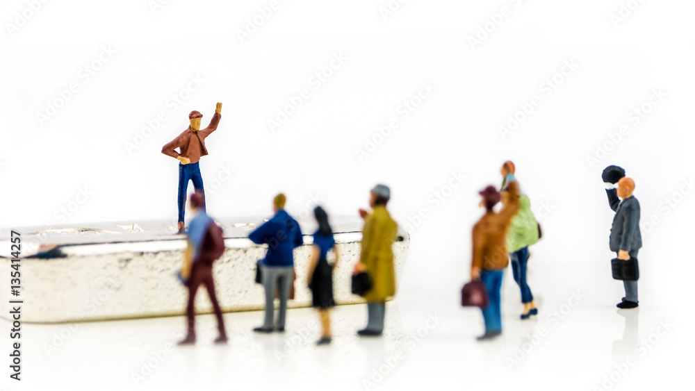 Obraz premium silver fever