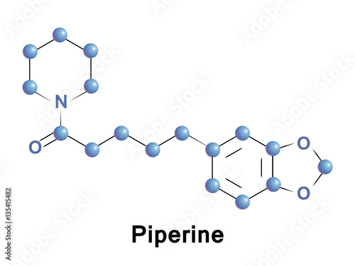 Piperine is the alkaloid responsible for the pungency of black pepper and long pepper. It has also been used in some forms of traditional medicine and as an insecticide.