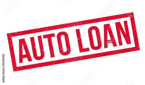 Auto Loan rubber stamp. Grunge design with dust scratches. Effects can be easily removed for a clean, crisp look. Color is easily changed.