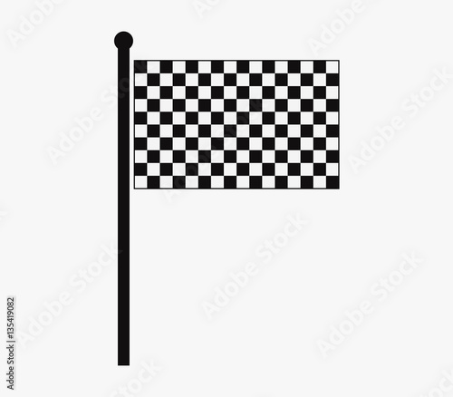 Race flag icon