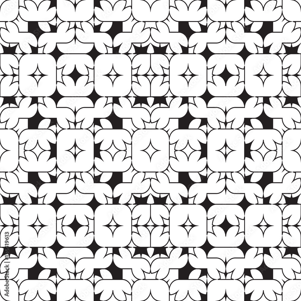 Geometric seamless pattern background. Geometric seamless pattern background.