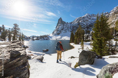 Hike in Sierra Nevada photo