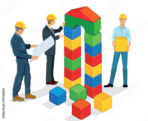 Planung und bauen mit Bauklötzer