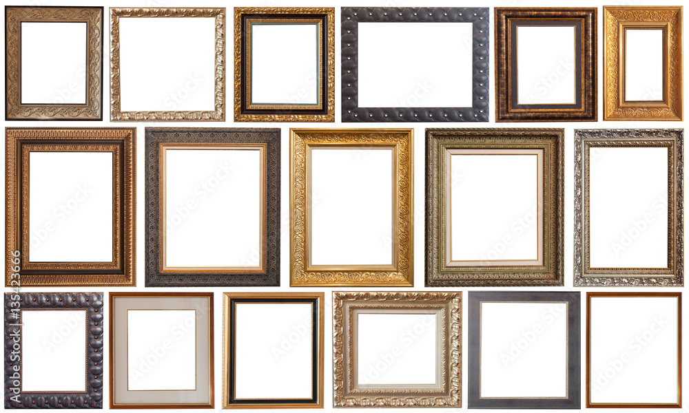 picture frame isolated - obrazy, fototapety, plakaty 