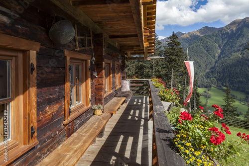 Bergeralm im Antholzertal, Suedtirol photo