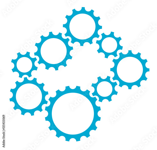 Gears Concept Graphic - 8