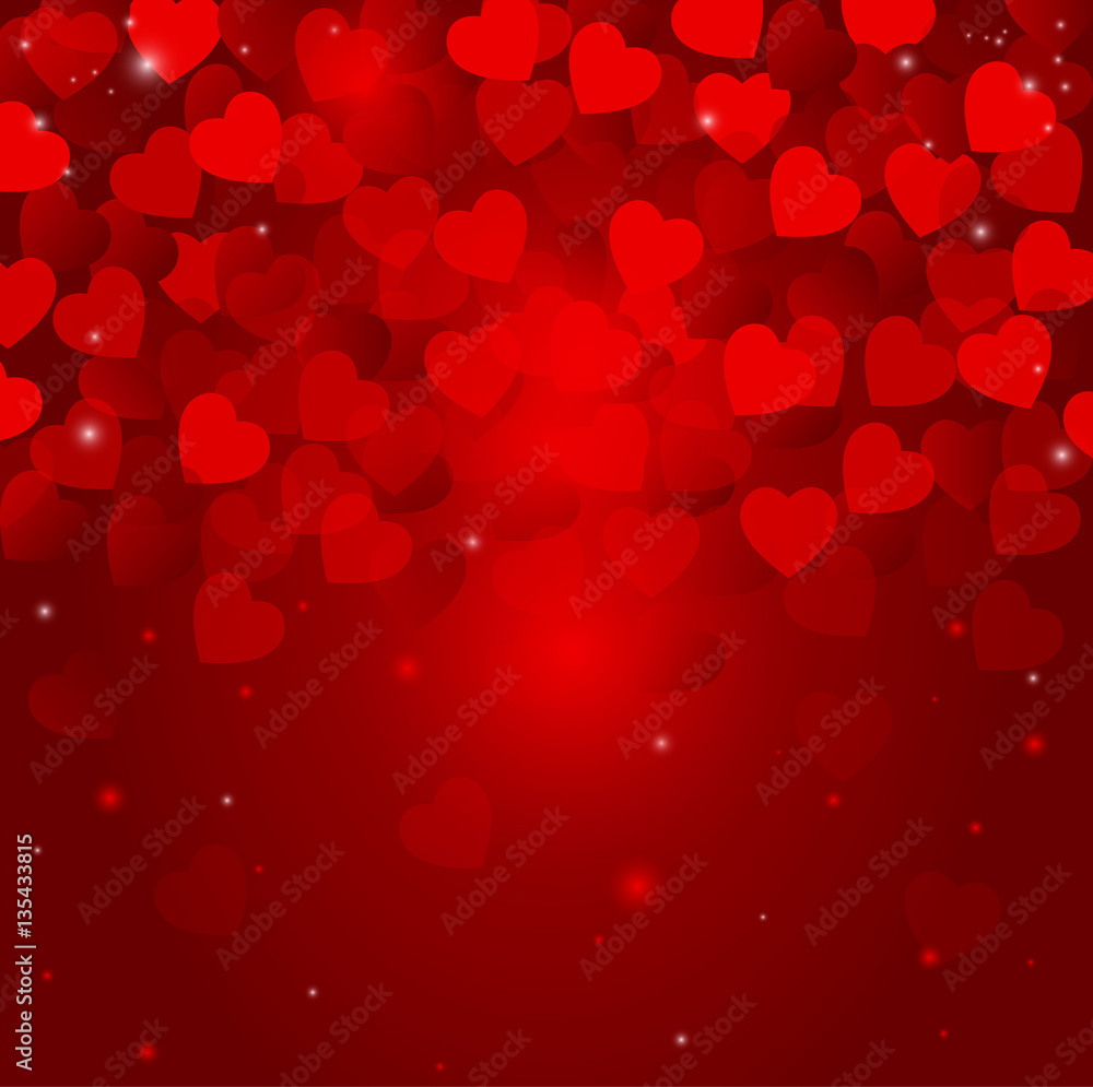 vector background with hearts, Valentine's Day vector background with hearts, Valentine's Day