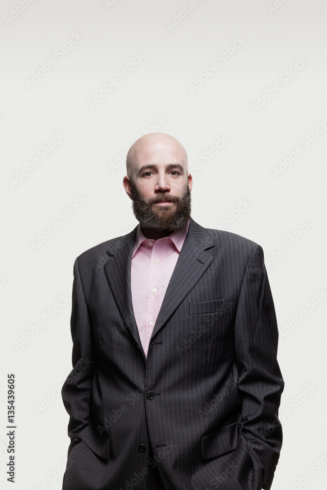 Man with a beard, portrait Man with a beard, portrait