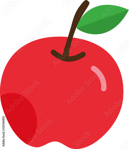 Красное яблоко photo