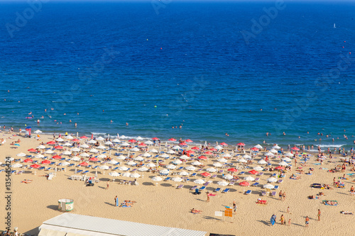 Panoramic view of Sunny Beach