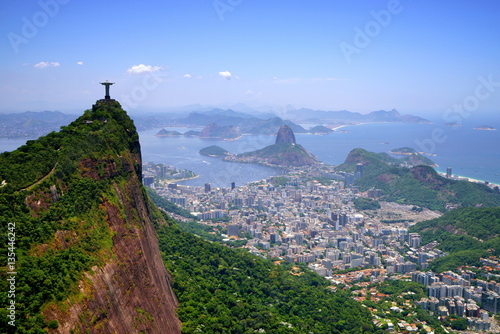 Foto General aerial view of Rio de Janeiro, Brazil