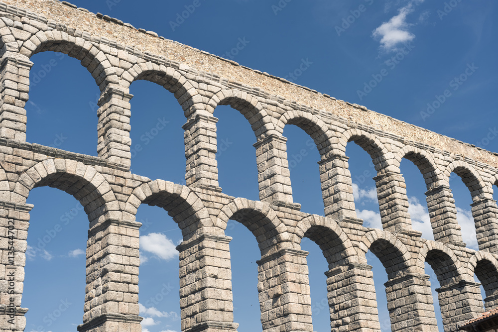 Segovia (Spain): Roman aqueduct