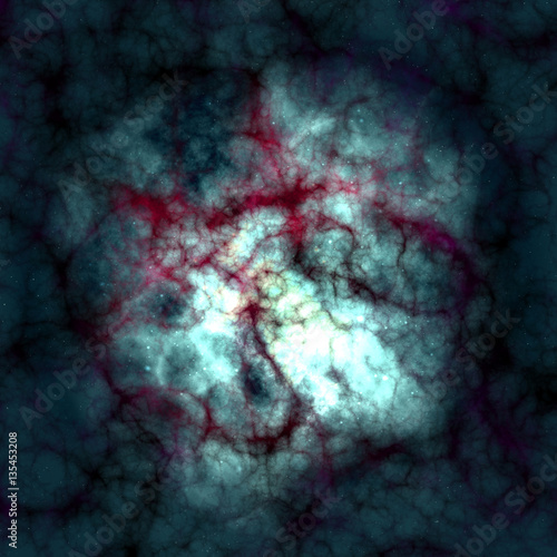 Fototapeta Naklejka Na Ścianę i Meble -  Nebula space abstract background