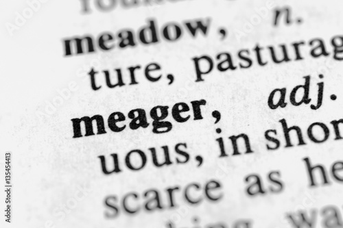 Meager