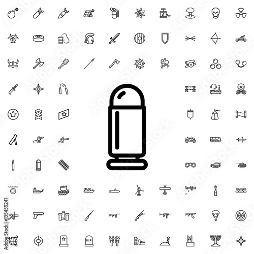 bullet icon illustration