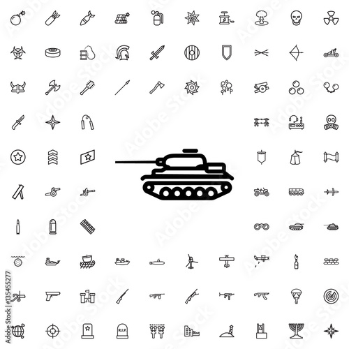 tank icon illustration