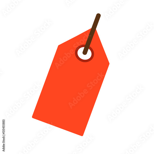 Price tag icon. Isolated vector on white background.