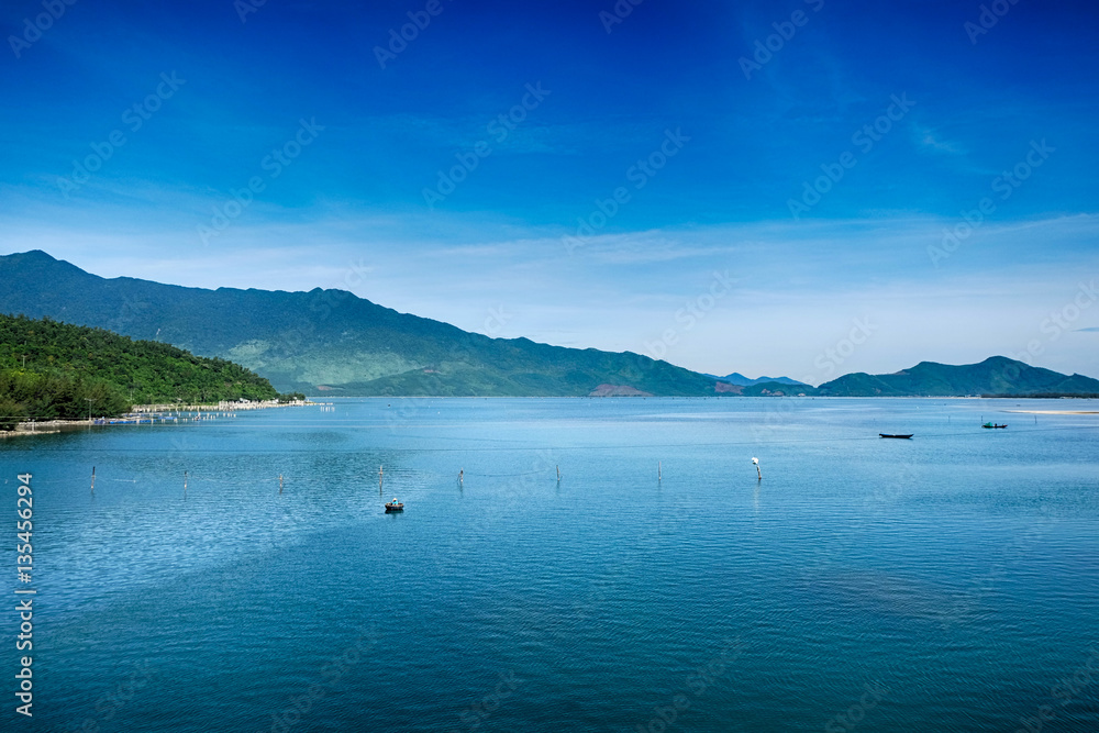 custom made wallpaper toronto digitalFishing in Lap An lake