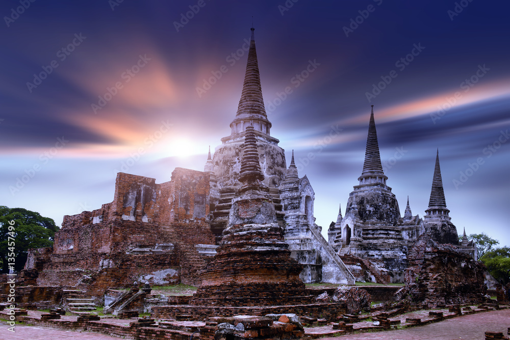 Many pagodas in the temple one. Sources trip Buddhism popular in Ayutthaya Provence , Thailand. Many pagodas in the temple one. Sources trip Buddhism popular in Ayutthaya Provence , Thailand.