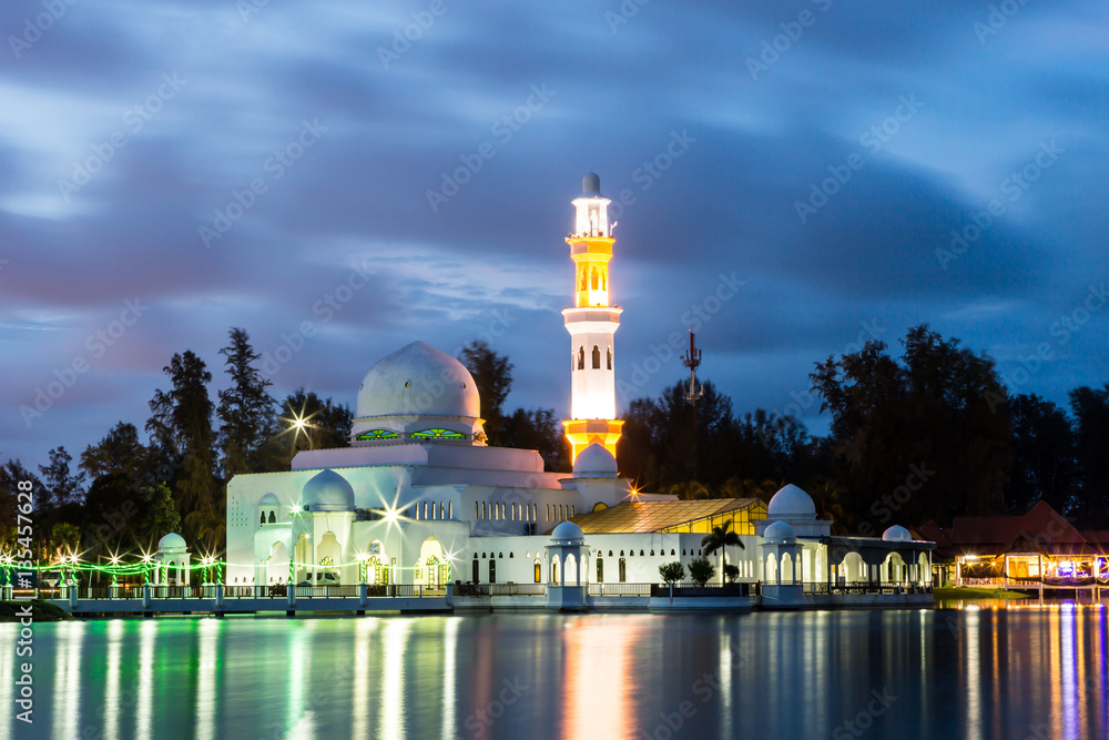 custom made wallpaper toronto digitalFloating Mosque in the night
