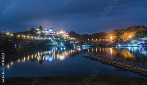 Floating village at night © Success Media