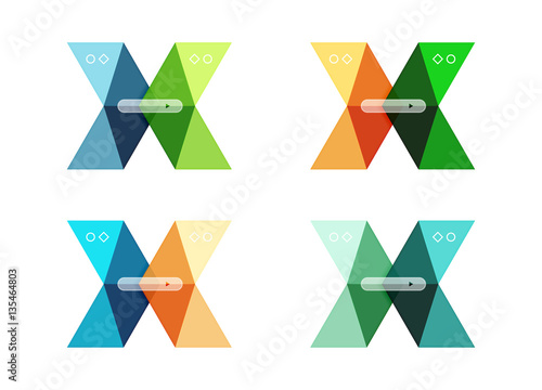 Free Download Vector colorful business infographic template or web banner layout - GFXLoad