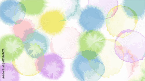circus candy   tone color abstract vector background , look like watercolor drop style