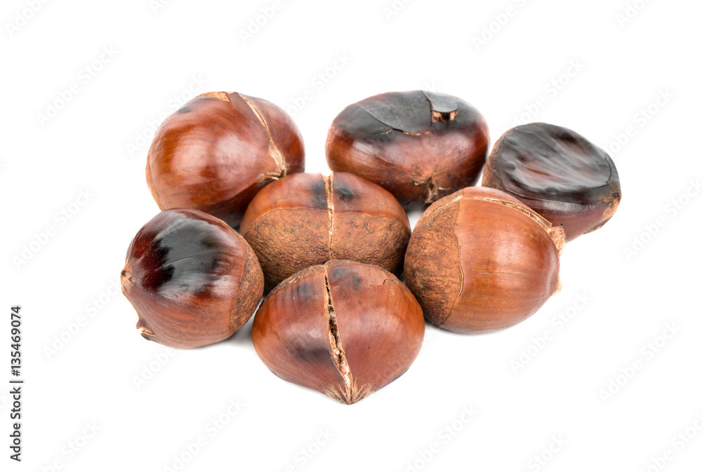 Roasted edible chestnuts Roasted edible chestnuts