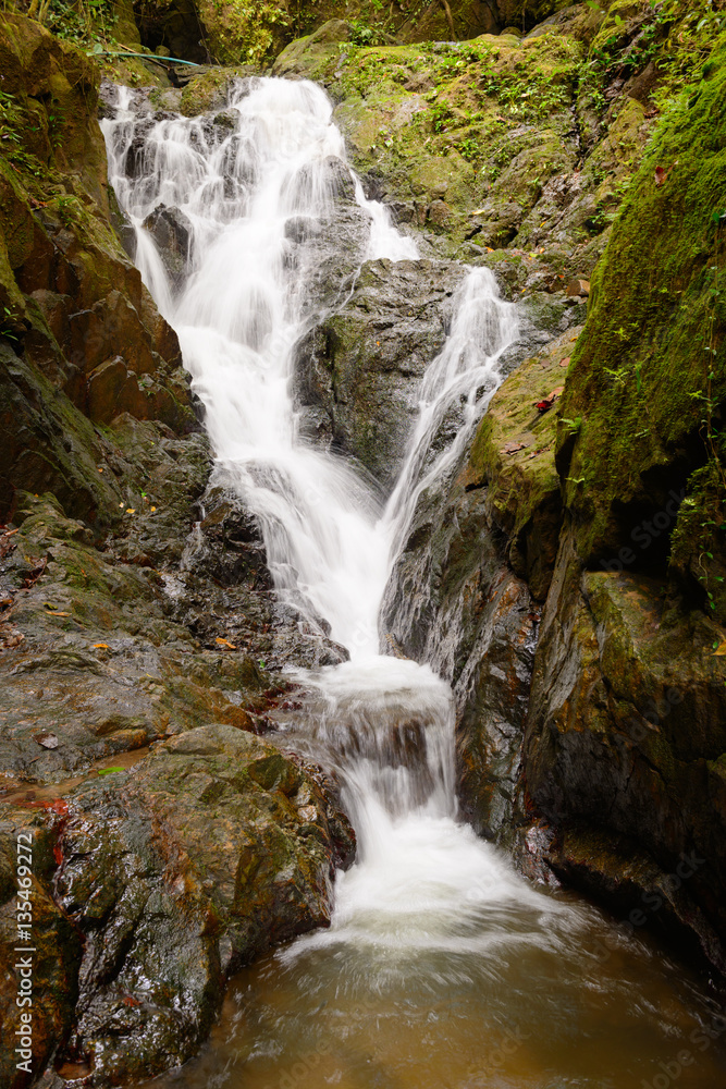 Beautiful of Ton Sai Waterfall at Phuket province Thailand. Beautiful of Ton Sai Waterfall at Phuket province Thailand.