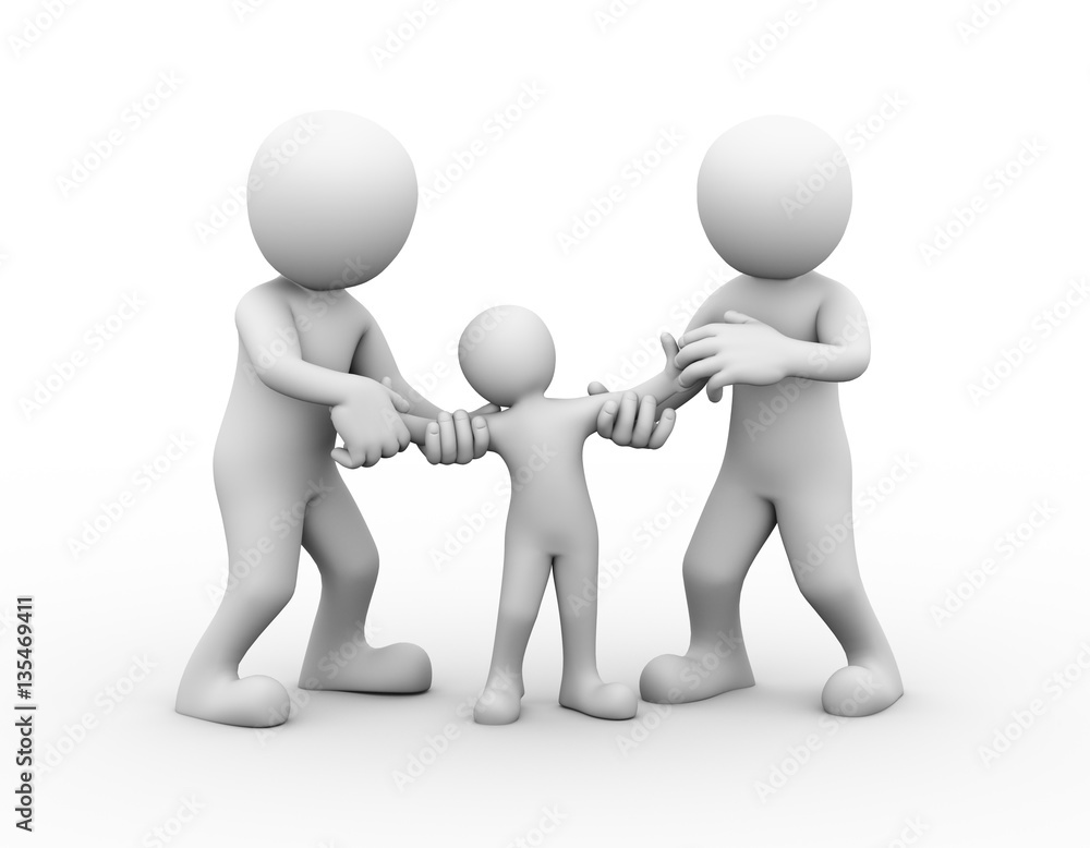 3d family dispute couple child custody 3d family dispute couple child custody