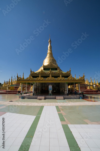 Shwesandaw pagoda in Twante, Myanmar