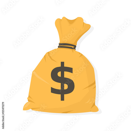 Money Bag Icon.

Vector illustration of a cash bag with dollar sign.