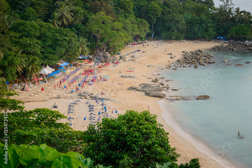 Landscape of Phuket View Point at Leam Sing Beach