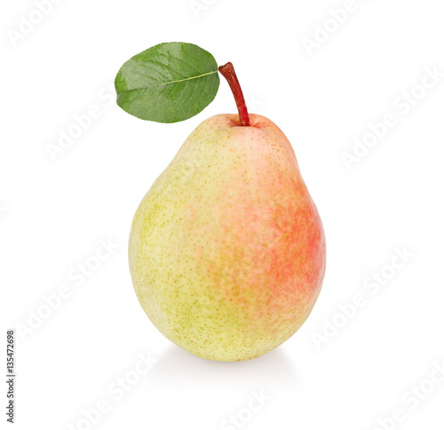 pear on white