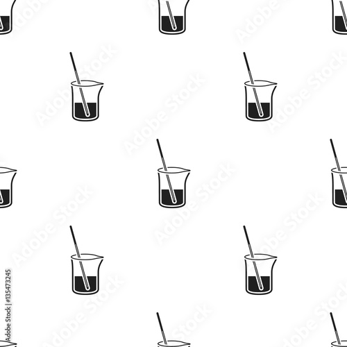 Mixture icon in black style isolated on white background. Medicine and hospital pattern stock vector illustration.