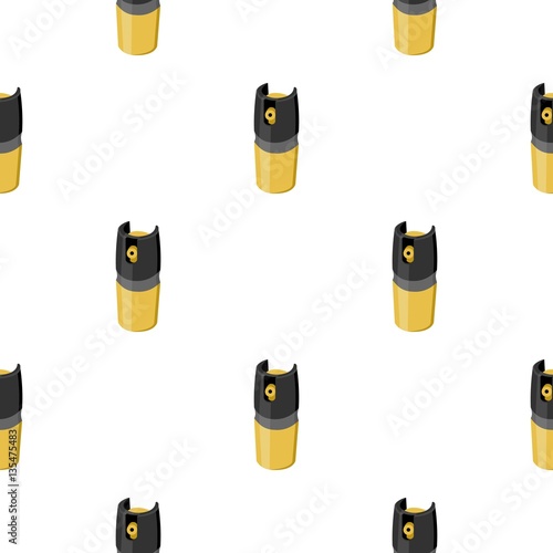 Gas canister icon cartoon. Single weapon icon from the big ammunition, arms set.