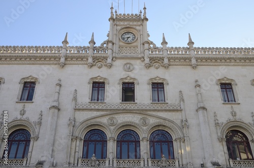 Rossio Railway Station in Lisbon, Portugal