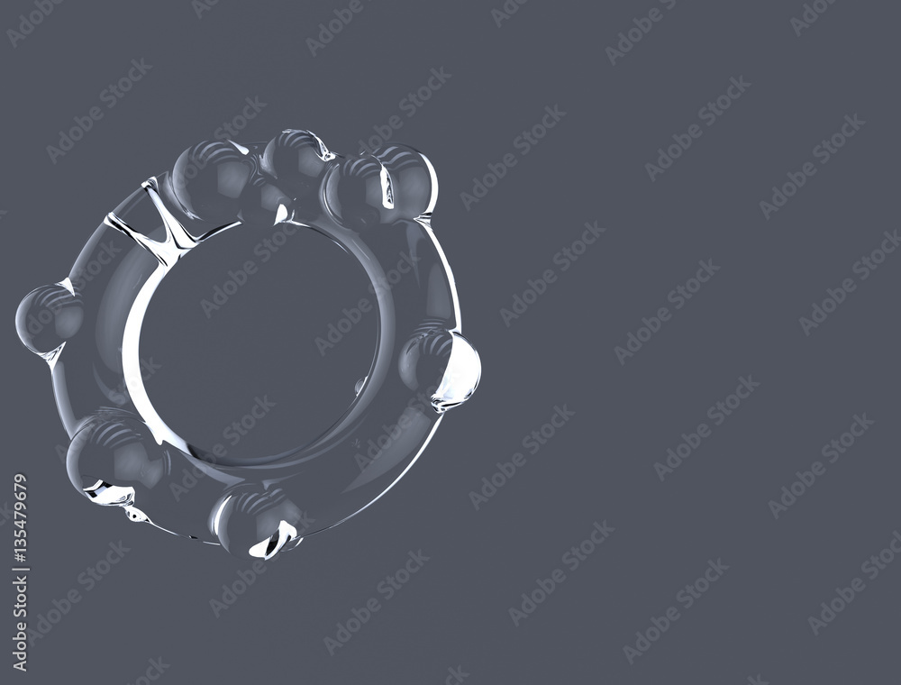 transparent geometric element. 3d abstract rendering background transparent geometric element. 3d abstract rendering background