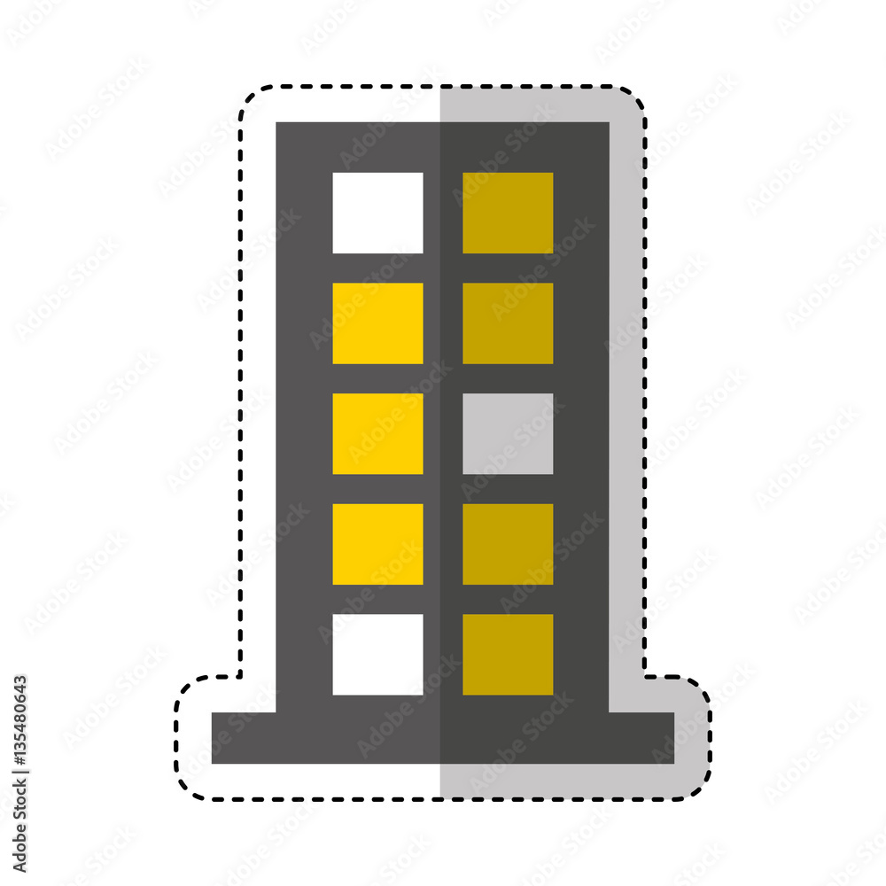 building construction isolated icon vector illustration design