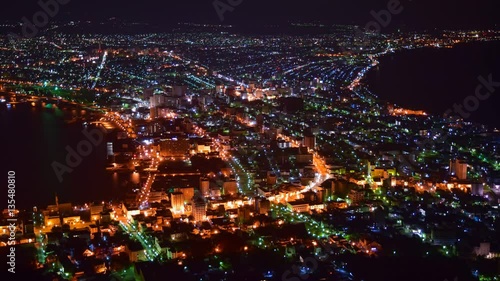 北海道　函館の夜景