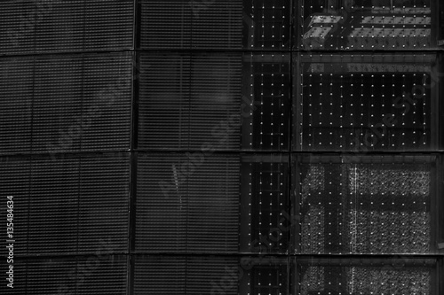 Architecture design in black and white