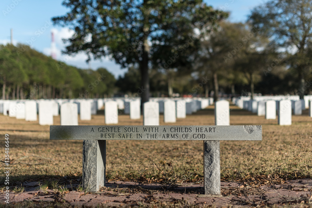 Naklejka premium Cemetery Memorial