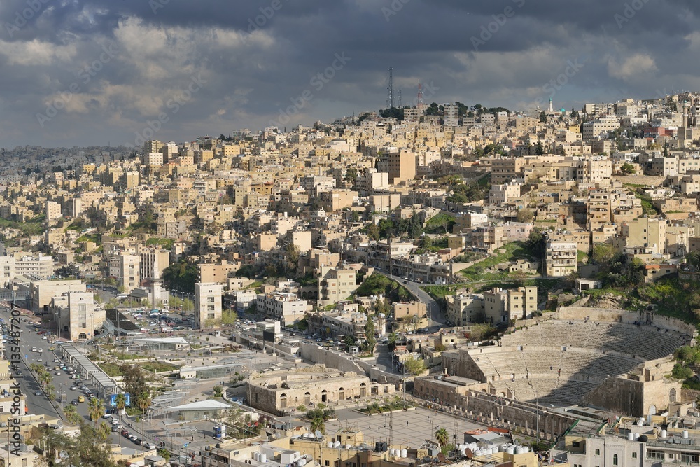 Amman - capital of Kingdom of Jordan