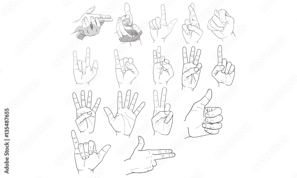 hand signal, hand activity hand signal, hand activity