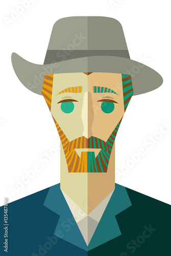 great impressionist painter face portrait