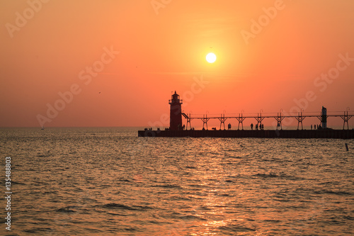 Wallpaper Mural South Haven South Pier Light Torontodigital.ca