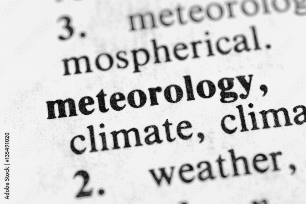 Fototapeta premium Meteorology