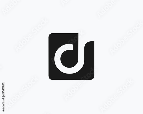 
Letter D logo  design abstract  ,logo icon design template.